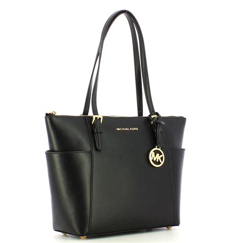 Michael Kors Jet Set Item EW TZ Tote Loden Green Saffiano 